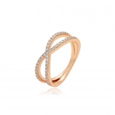  Elegants gredzens ar mirdzošu cirkonu 19mm,20mm izmērs